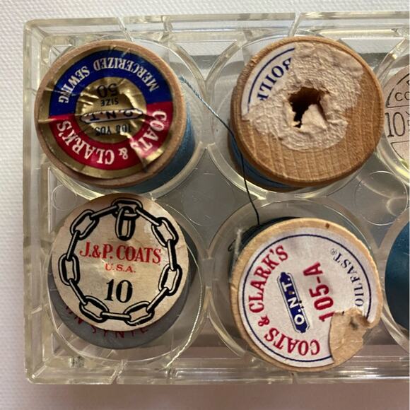 All Purpose Sewing Threads Silk Spools Set Box Multicolor - Picture 7 of 8